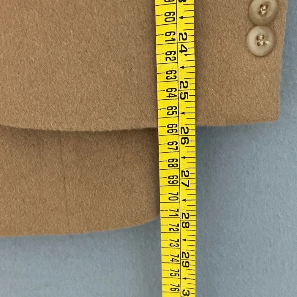 Robert Stock Mens Jacket 41R Camel Tan Wool Blend Blazer Sport Coat Classic Prep